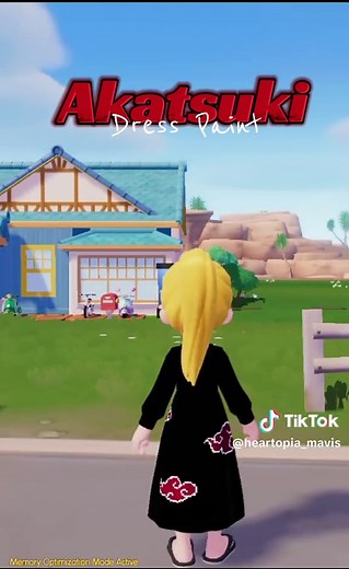 Akatsuki Daidara Character Blueprint in Heartopia