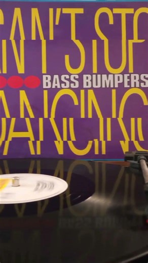 🎼Bass Bumpers - Can't Stop Dancing, 1990!! 🎙️🎶✨📻 #vinylcollection #90smusic #house #remember #music
