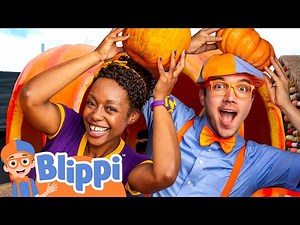 🎃 Can Blippi & Meekah Win the Pumpkin Games?! 🍂