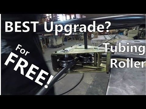 The BEST (FREE) Upgrade for Tubing Rollers? Horizontal Tube Rolling