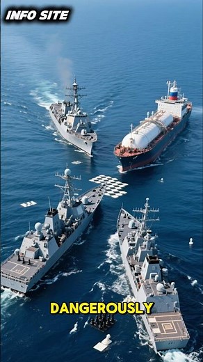 U.S. vs Russia Naval Standoff 🔥 War Risk in International Waters #war #viralnews #usa #russia