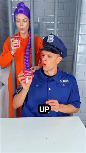 Normal People vs Prisoner Girl👮‍♂️♥️👲#shorts #funny #challenge