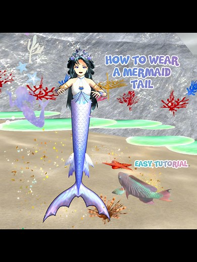 Mermaid Tail Tutorial in Sakura School Simulator