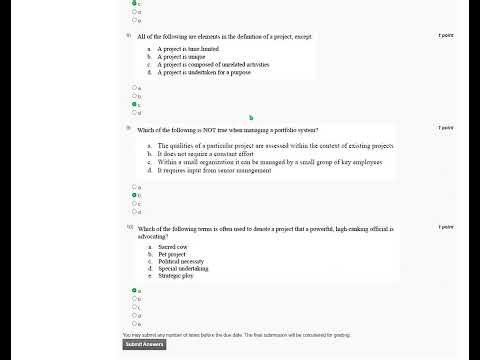 NPTEL || Project Management: Planning, Execution, Eval & Control || Week-1 Assignment || July 2025