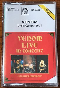 Venom - Live In Concert - Vol. 1