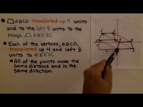 8th Grade Math 9.1b, Properties of Translations