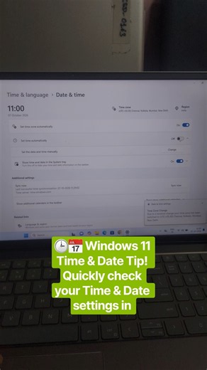 “Don’t Miss This Windows 11 Time & Date Setting! ⏰💻”