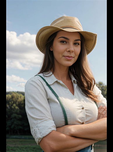 Pretty Farm Girl on Reels