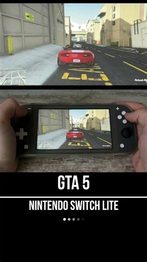 GTA 5 Nintendo Switch Lite Gameplay