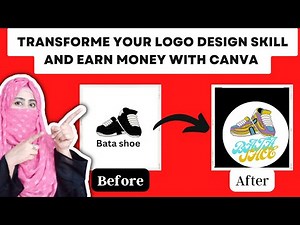 CANVA FIVERR: Logo Design Tutorial | Canva logo Design