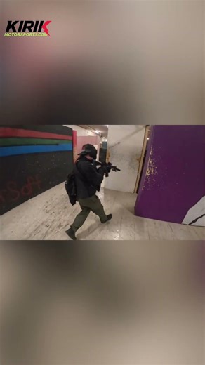 Intense Airsoft CQB Combat Inside Arena #shorts