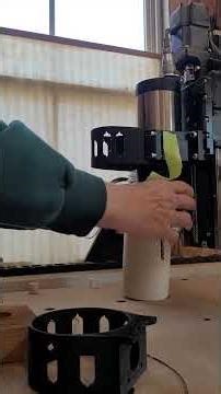 Install Almill 2" Dust Boot https://cncdustboot.com/
