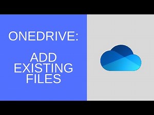 OneDrive - Add Existing Files