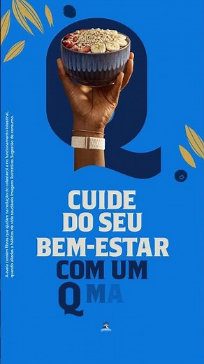 Aveia Quaker® | Seu bem-estar com um Q a mais