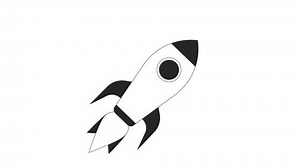 9 Rocket Clipart Outline Stock Video Footage - 4K and HD Video Clips | Shutterstock