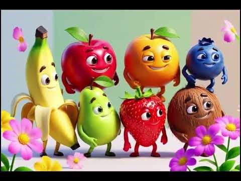 🍎🥦 Fruit & Veggie Dance 🥕🍊Jump, clap and dance with fruits and veggies! 💃🕺