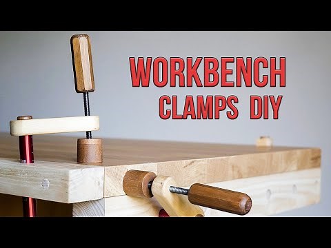 Workbench Clamp System DIY that's fast and easy to make