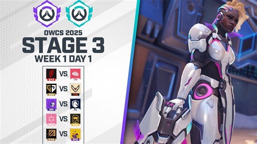 2025守望先锋冠军赛 | NA & EMEA第三赛段 | OWCS赛事回放合集