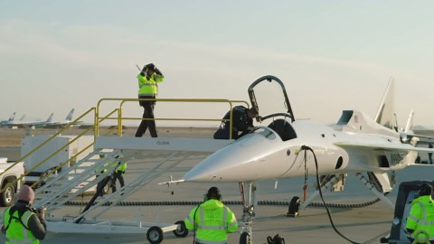 XB-1 Aircraft Completes First Supersonic Flight