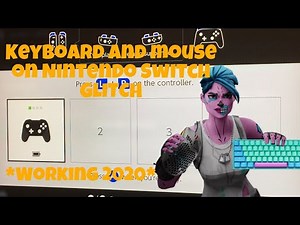How to use keyboard and mouse on Nintendo Switch for crazy builds and edits! #mansaRC #nsc200rc