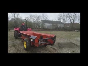 (SOLD) Pequea 80P PTO Drive Manure Spreader