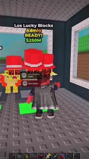 Opening ADMIN lucky blocks… and the final drop shocked me! #roblox #brainrot #robloxshorts #shorts