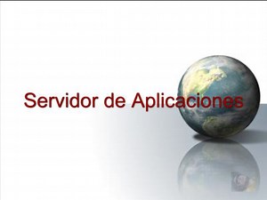 Servidor de Aplicaciones