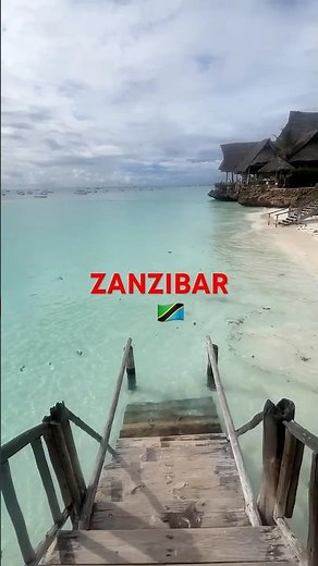 Exploring Nungwi Beach during rainy season 🌊🌴 #zanzibar #holiday #travel #beach #tropicalholidays