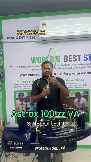 Yonex Astrox 100 ZZ VA Review | Premium Power Badminton Racket | SM Sports