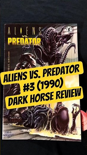 Aliens vs. Predator #3 (1990) Dark Horse Review | Machiko vs. the Alien Swarm