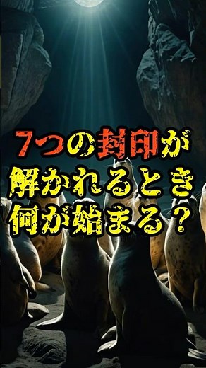 7つの封印が解かれるとき、何が始まる？【 都市伝説 予言 予知能力 】