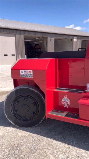 Stunning Makeover of our Big Red Taylor Forklift 💪 #restoration #ccequipment #satisfying | C & C Equipment