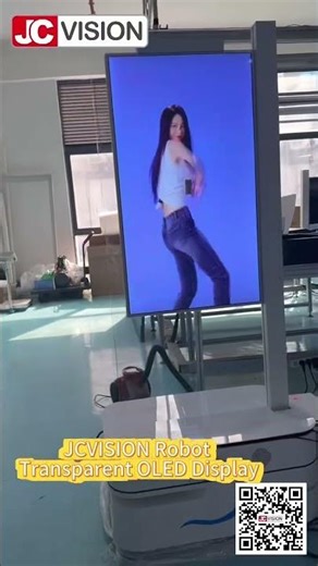 The Invisible Robot: When a Transparent OLED Learns to Move.