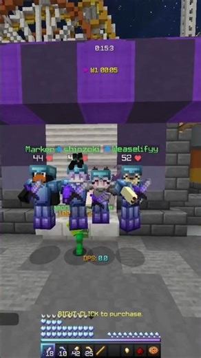 Hypixel Zombies Alien Arcadium Defeated! | #minecraft #hypixel #shorts