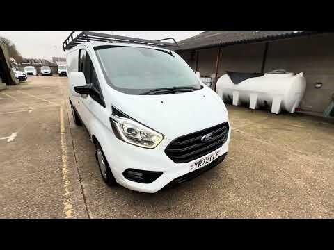Ford Transit Custom L1 H1 - Only 12,000 miles + Air con / Car Play & Rhino roof rack!