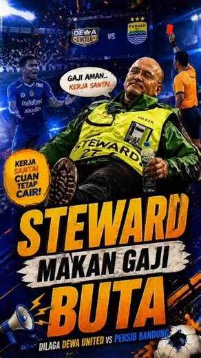 Terungkap! Peran ‘Tersembunyi’ Steward Saat Stadion Sepi di Laga Dewa vs Persib #persib #steward