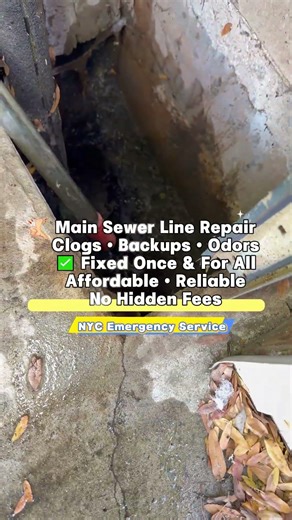 A clogged main sewer line is every homeowner’s worst nightmare.