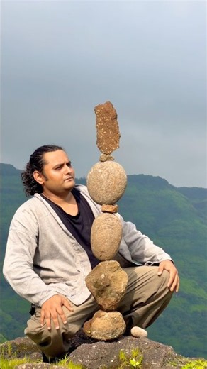 Art of Balancing by Saurabh Rajput #rockbalancing