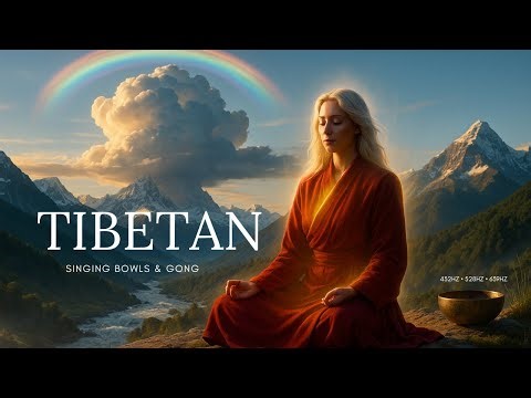 1 Hour Tibetan Gong & Singing Bowl Meditation | Deep Healing Frequency 432Hz 528Hz 639Hz