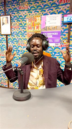 #SpotlightFriday Westnile Superstar Ras P is in the studio. Listen to his rise from Raster Poor to Ras P with Suso Odumuodu and Lady Beatz | Radio Pacis