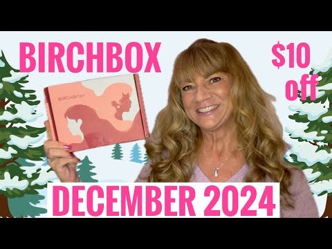 Birchbox December 2024 + $10 off ‪@Birchbox‬ #birchbox #beautybox #beauty #subscriptionbox #haul
