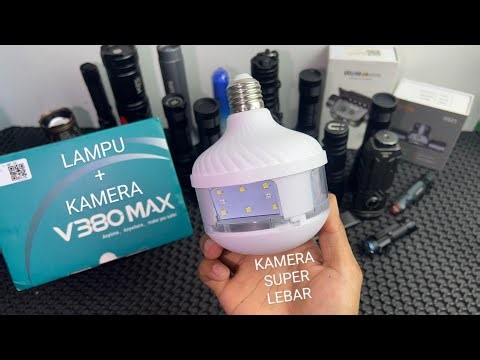 WIFI CCTV LIGHT SUPER WIDE CAMERA 360⁰ PANAROMIC