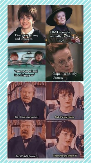 Harry Potter vs Every Strict Teacher 😂⚡ | Hogwarts Meme #Shorts #wizardingworld #meme
