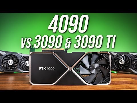 RTX 4090 vs 3090 & 3090 Ti, 25 Games at 4K, 1440p & 1080p