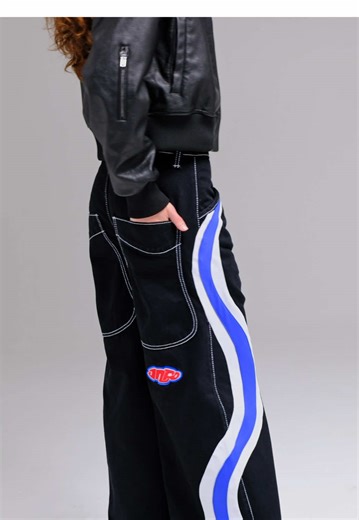 Hypnotix in Jet Black. Live now at Jnco.com #JNCO #Jncojeans | JNCO Jeans