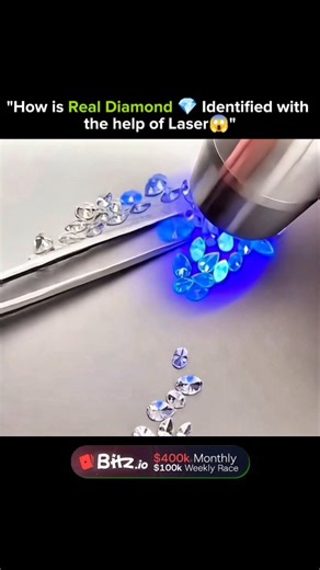 Knowledge Vertex | Ever wondered how experts can instantly tell a real diamond from a fake? It’s not magic… it’s precision science. 💎✨ Modern gem labs use... | Instagram