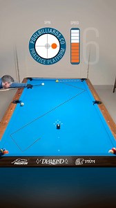 Bonus Shot 1️⃣ of 2️⃣ Tricky position for the 🎱 to the side pocket #pool #billiards #learn #practice #8ball #9ball | PoolBilliards.co