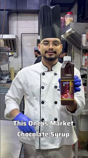 chocolate syrup recipe | how to make chocolate syrup | #chocolatesyrup #chocolate #cheflife #fyp