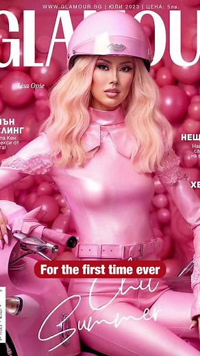 Glamour Bulgaria cover model uses AI to create Barbie-inspired photoshoot