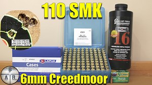 6mm Creedmoor - Sierra Match King 110 gr load test with Reloder 16 - The Reloaders Network
